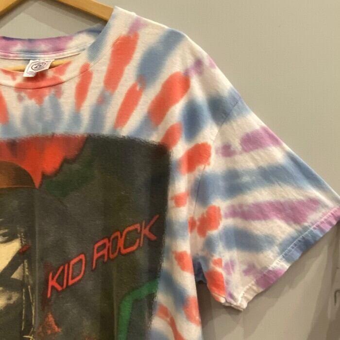 90〜00年代 KID ROCK タイダイ バンドTシャツ メンズXL 古着 90s 00s