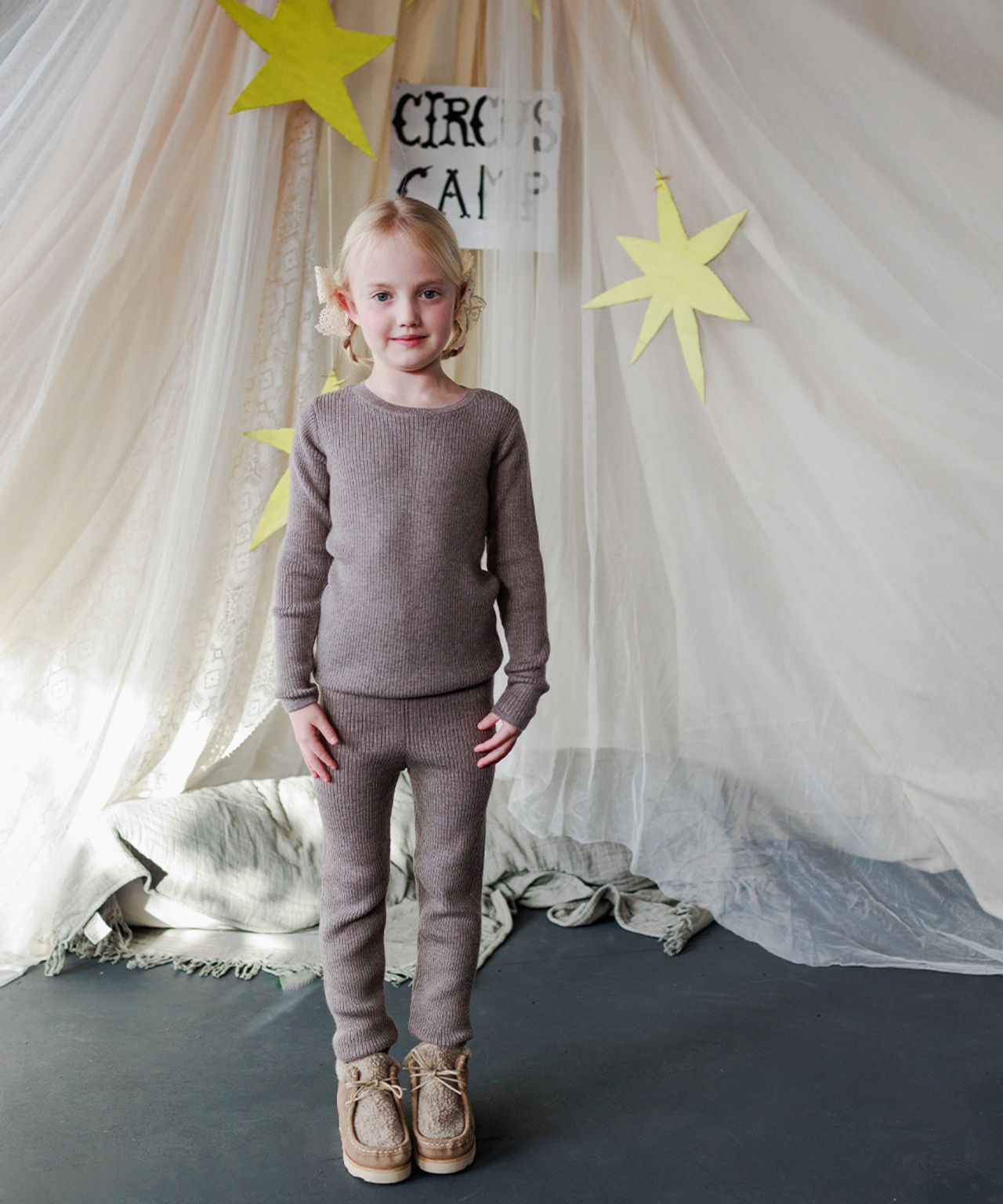 MABLI　SYLFAEN SKINNY RIB - TAPIR_1