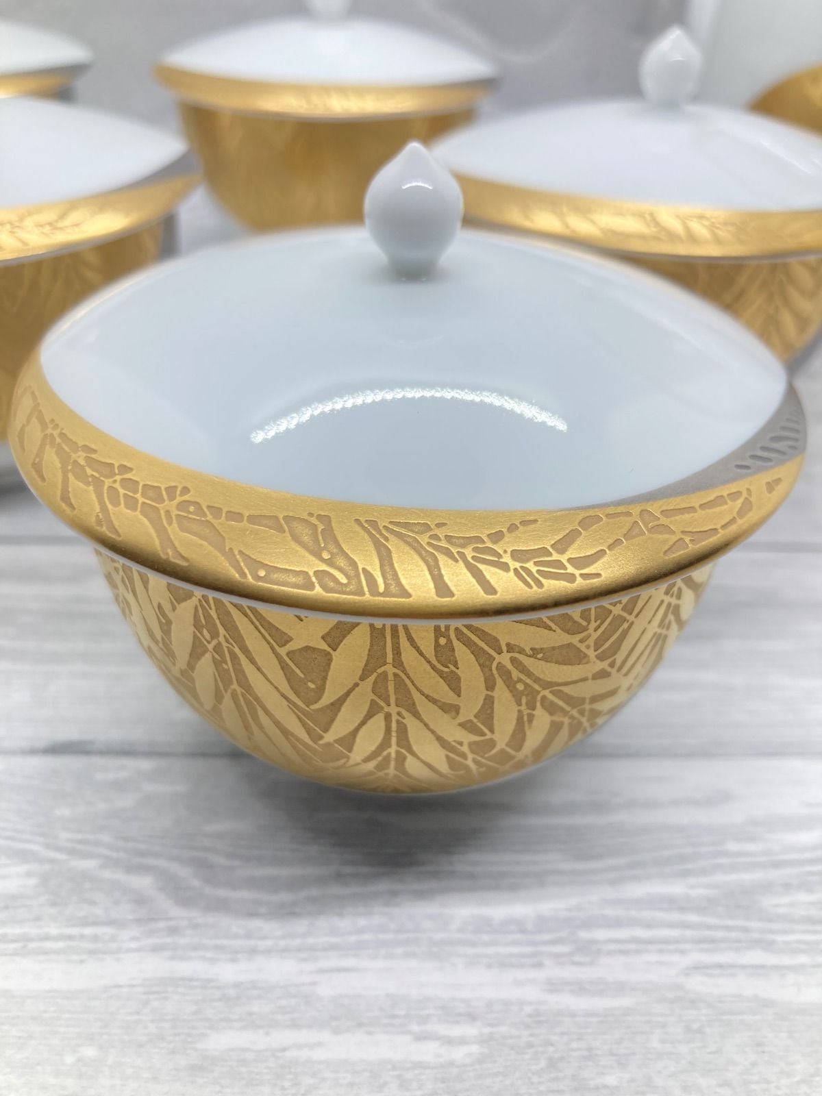 ノリタケ】金閣銀閣 茶器揃 | 若林陶器