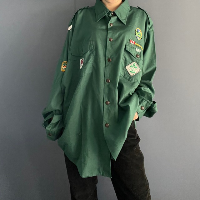 CANADA boy scout shirt