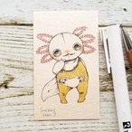 ウーパールーパーの子*ドローイング