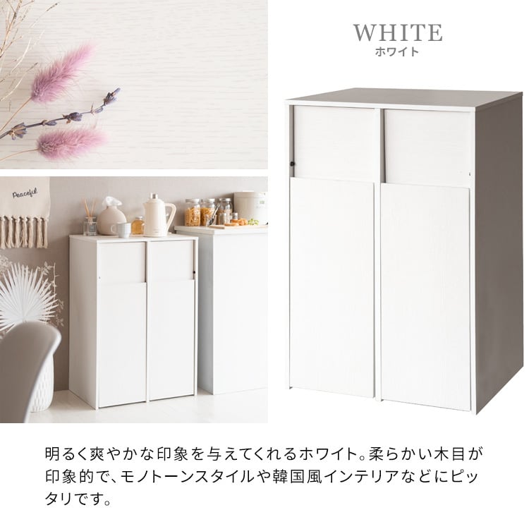 分別ゴミ箱 キャスター付き ごみ箱 45L ダストボックス | FIGARO