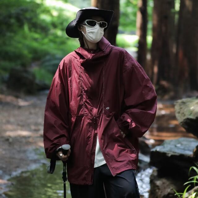 予約販売】アウター ナイロンジャケット メンズ フーディ ウインド