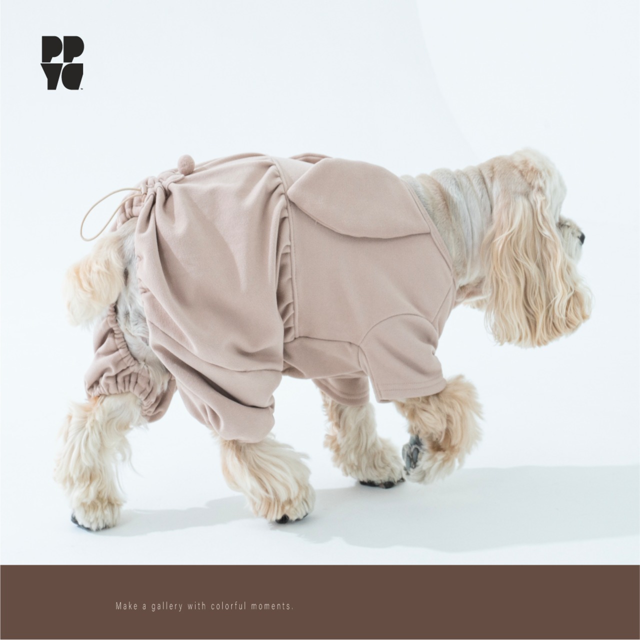 【puppygallery公式】    Cozy bunny all-in-one   2XL-3.5XL