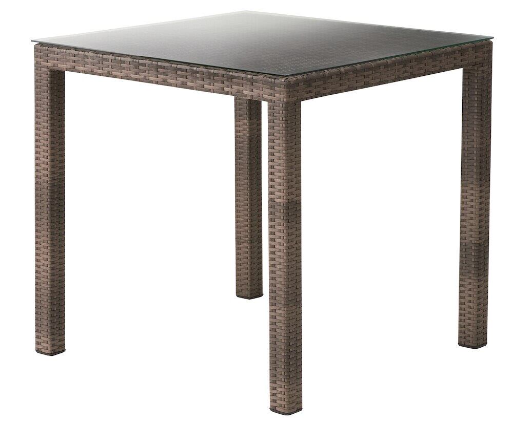 ダイニングテーブル おしゃれ ガラス 机 アルミ 2人用 正方形 リゾート 安い