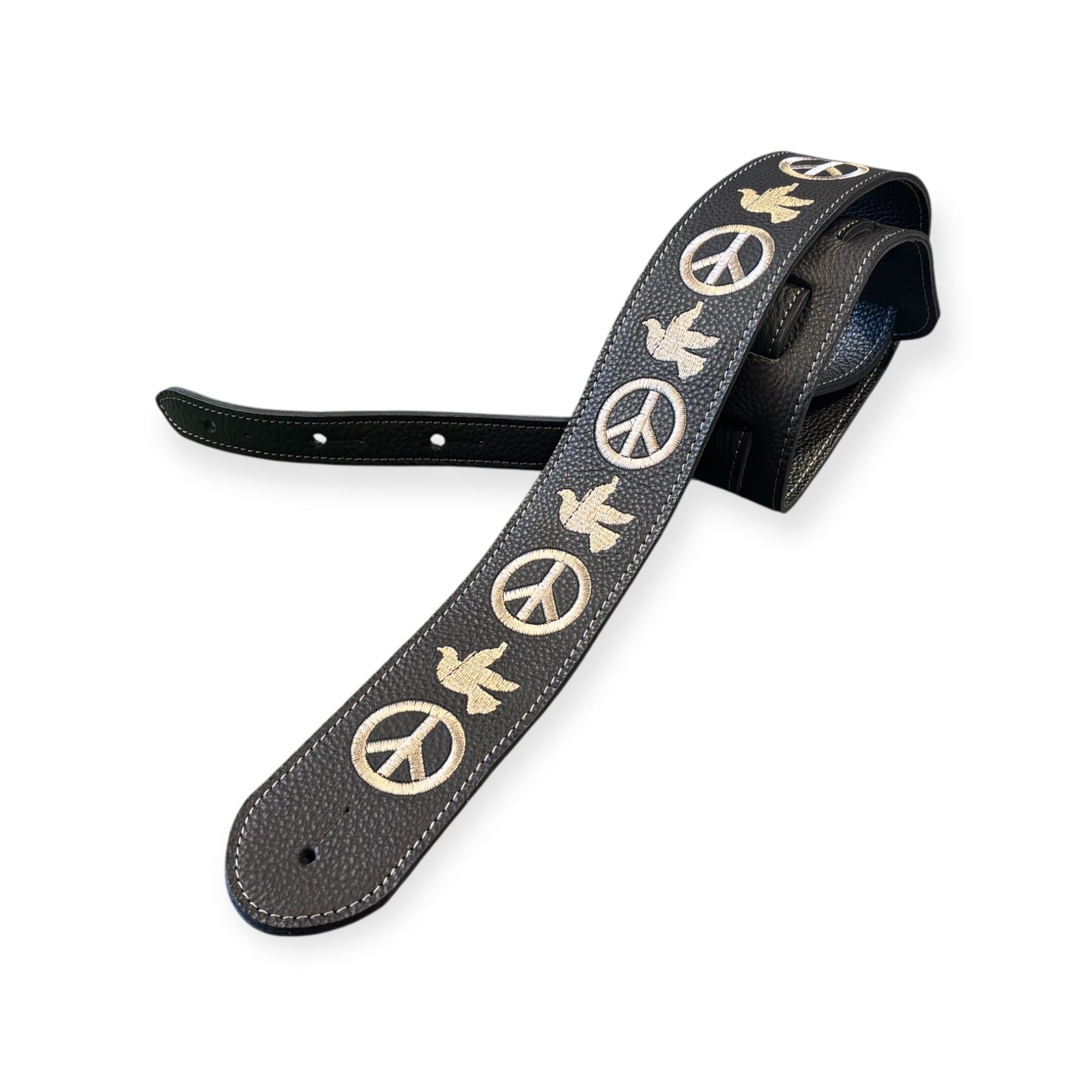ストラップ 373DOLPHIN LONG STRAP Dove&Peace Strap | ギターストラップ専門店 Grande uomo