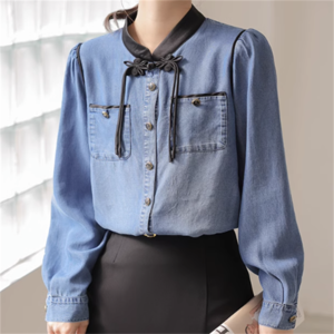 【送料無料】 トップス ブラウス ロング丈 袖あり 長袖 Vネック Aライン フレア 刺繍 薄手生地 かわいい 大人可愛い 大人女子 こなれ感 シンプル カジュアル 大人 上品 おしゃれ お洒落 ラフ コンサバ ヘルシー 中国 チャイナ 無地 秋 30代 40代 レディース 女性用 ママ デート お出かけ お茶会 女子会 休日 演奏会 授業参観 着回し プチプライス デイリーユース 普段使い オルチャン 韓国 ファッション スタイル 定番アイテム 着痩せ   インスタ映え 大人カラー モノトーン