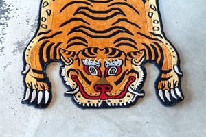 Tibetan Tiger Rug 《Sサイズ•プレミアムウール040》チベタンタイガーラグ