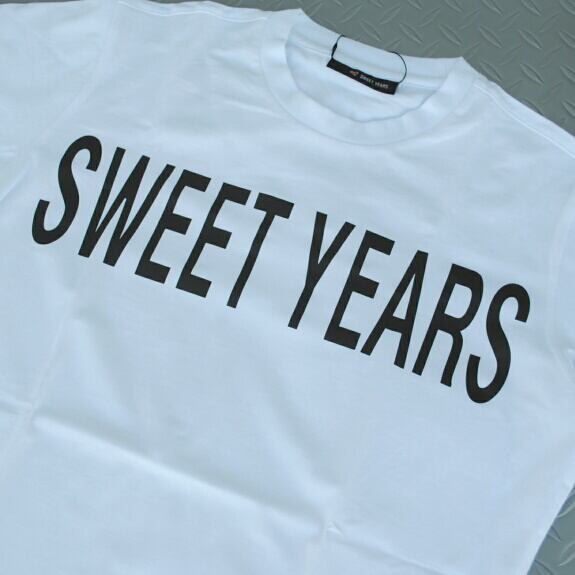 SWEET YEARS スウィートイヤーズ Tシャツ 半袖 クルーネック Tシャツ メンズ 2023年モデル 正規販売店 13302SY BIANCO  ホワイト | BEES HIGH powered by BASE