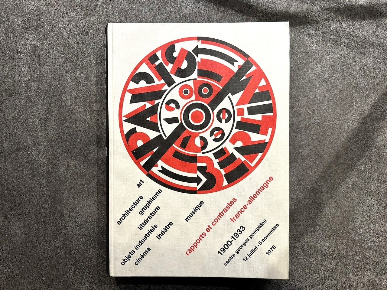 【VA574】Rapports et contrastes France-Allemagne. 1900-1933 Paris-Berlin/visual book