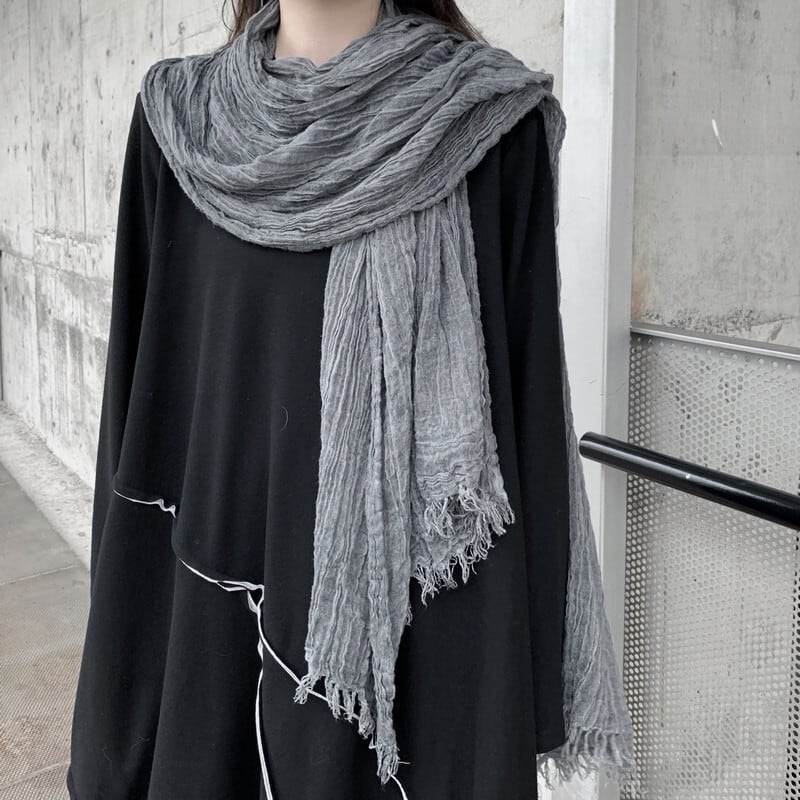 プリーツデザインショール AC0032