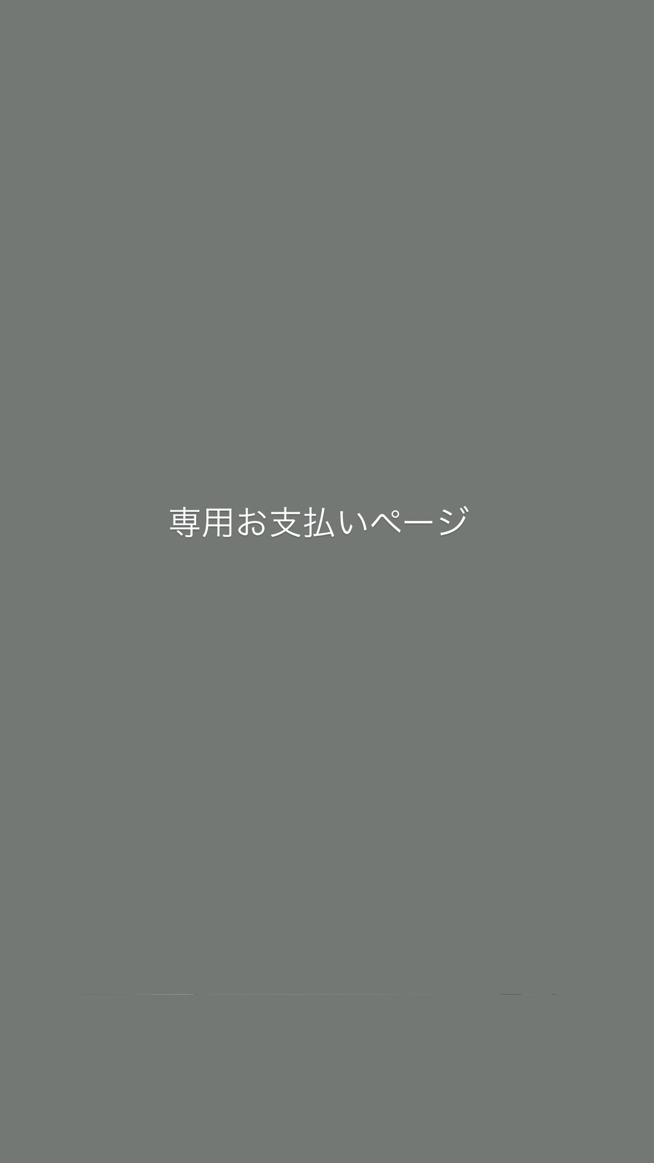 専用お支払いページ  I 様