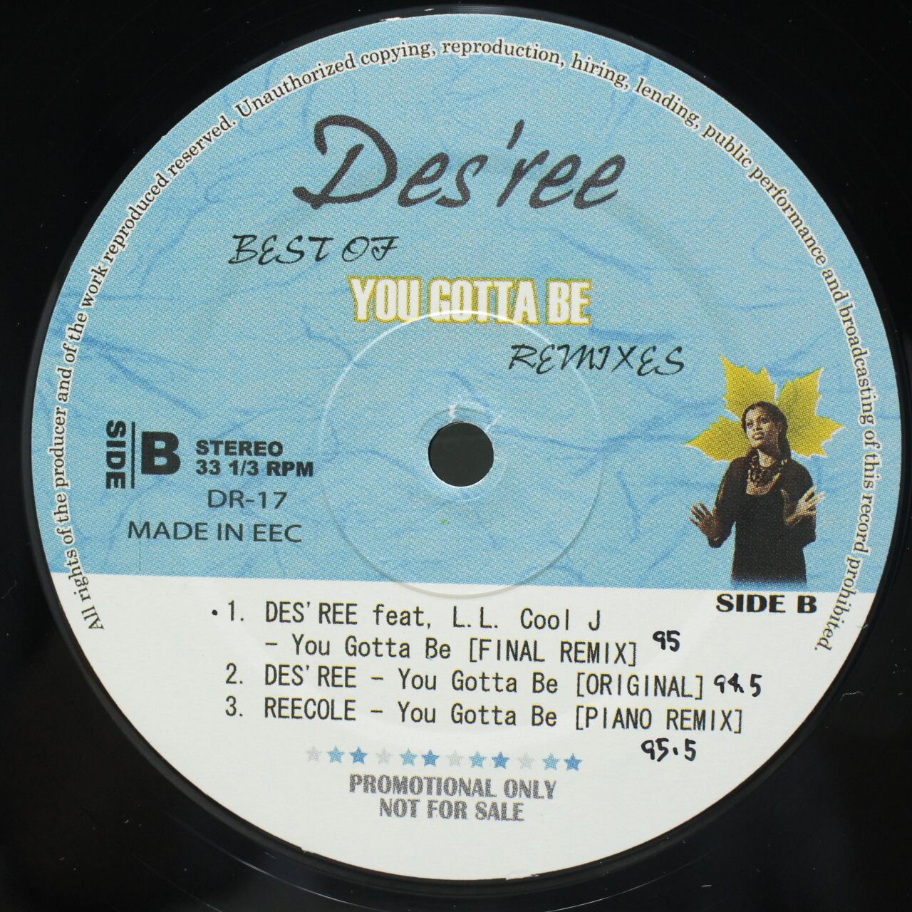 Des'ree / Best of YOU GOTTA BE remixes - 画像2