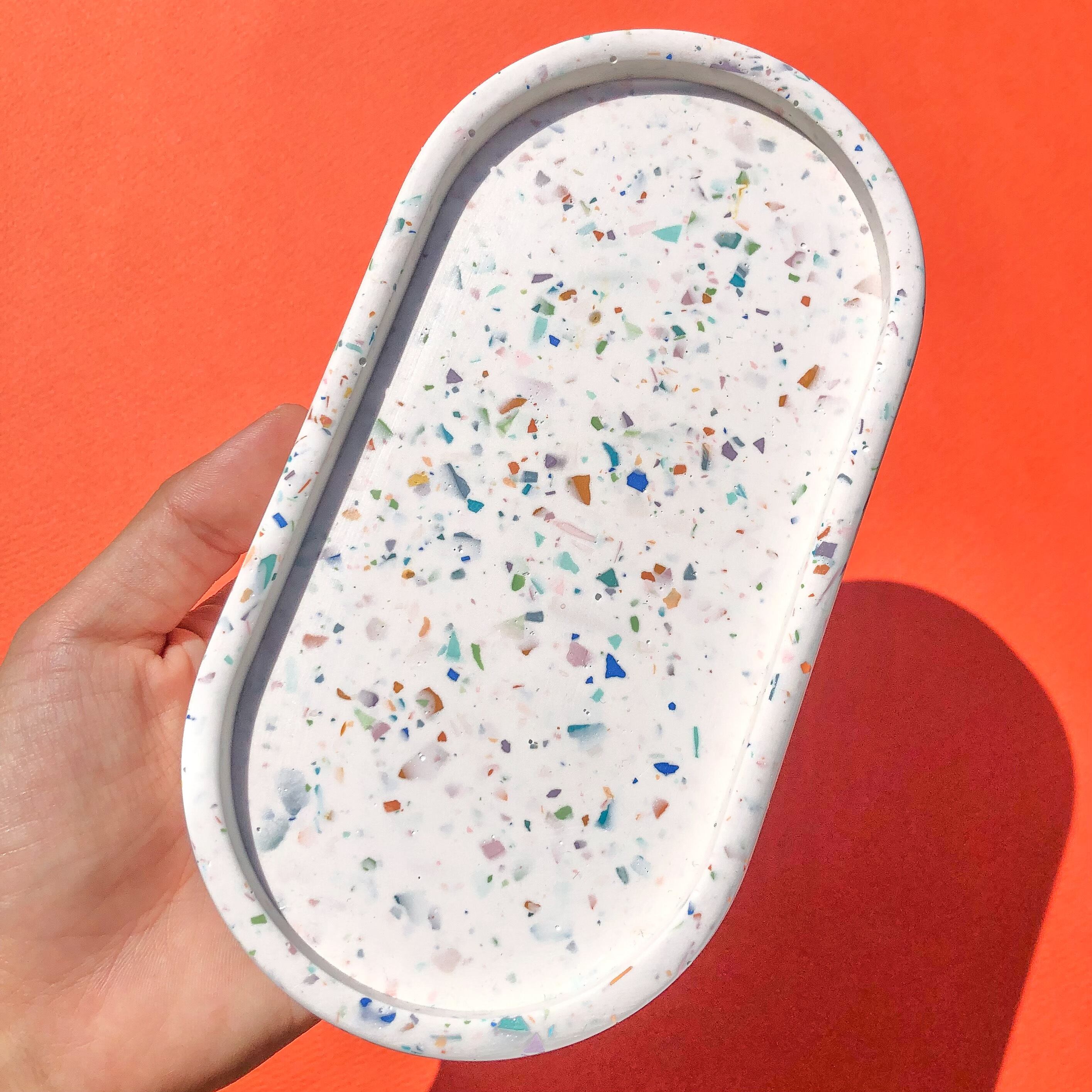 terrazzo テラゾー マルチトレイ アクセサリートレイ