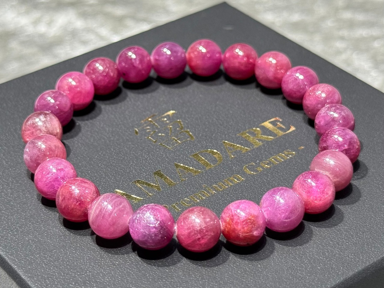 No.1897【S】ルビーブレスレット