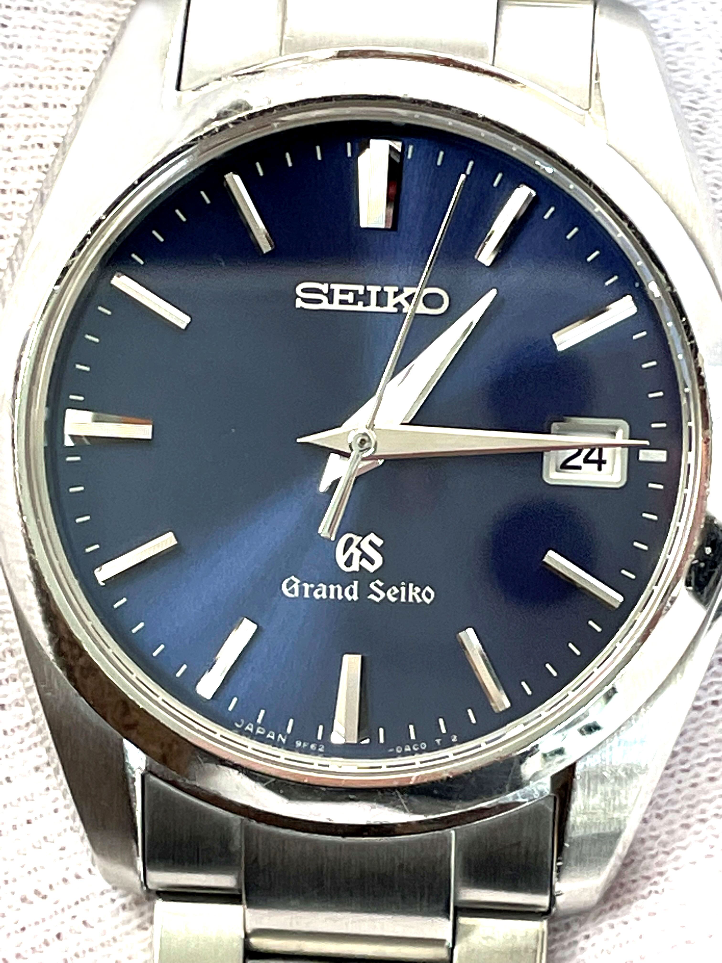 GRAND SEIKO　グランドセイコー　 東京銀座　和光限定モデル ＳＢＧＸ０６５　９Ｆ６２ー０ＡＢ０　 ブルーグラデ　青文字盤 QZ　デイト　 クオーツ　メンズ | brand cross tokyo powered by BASE