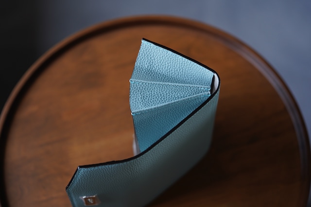 【受注生産品】ギャルソンウォレット スカイ