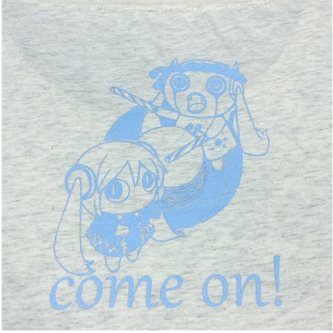 「ピノキオピー2015年祭りだヘイカモン」Tシャツ(レディース/オートミール) - 画像3