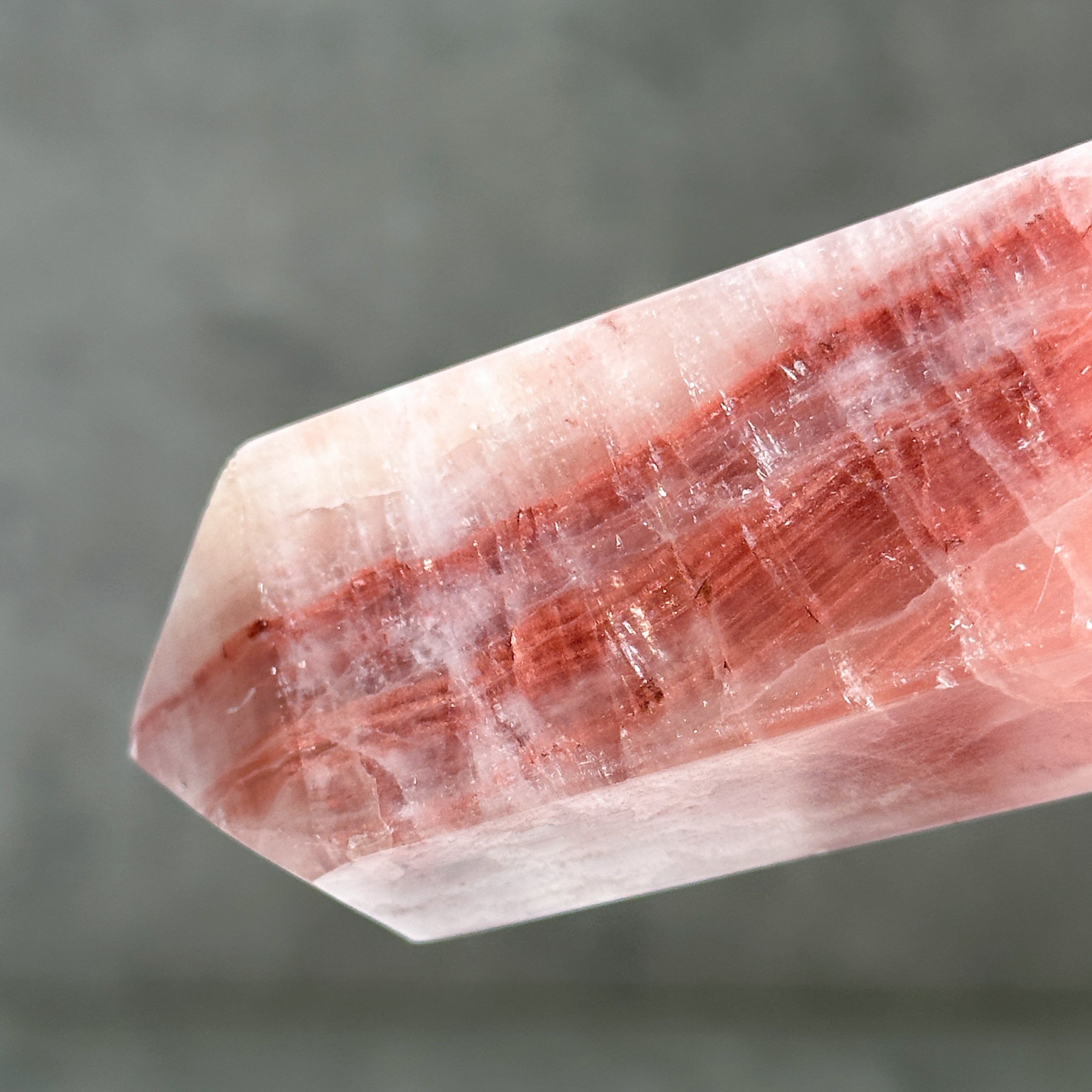 ローズカルサイト タワー型31◇Rose Calcite◇天然石・鉱物