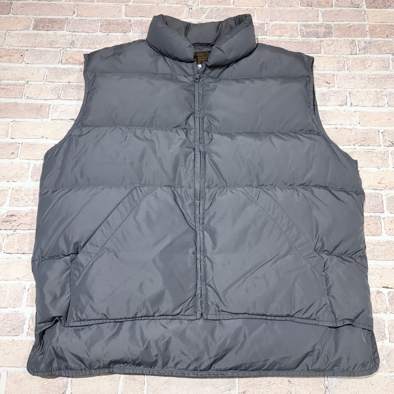1980s EDDIE BAUER GOOSE DOWN VEST GRAY | safarionline