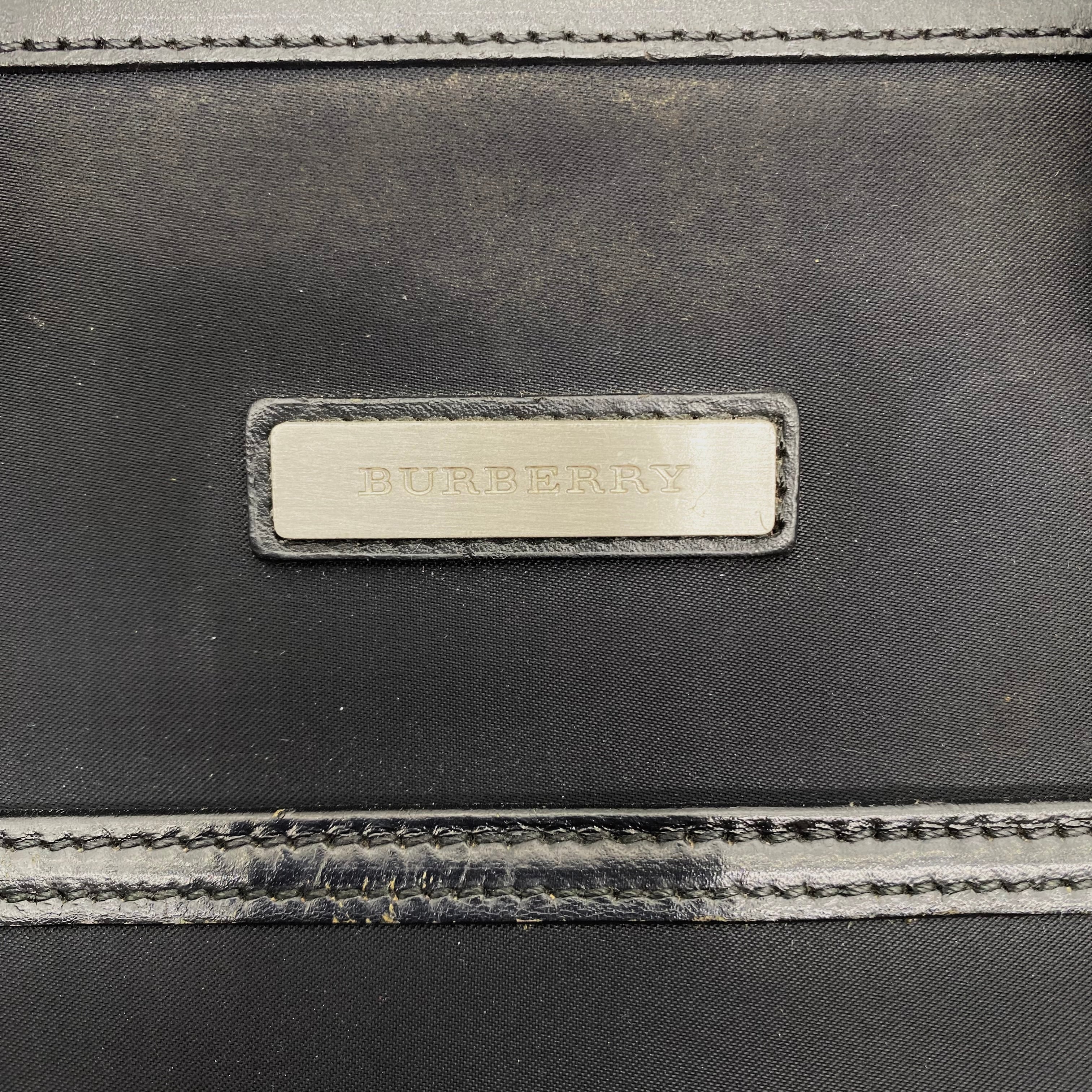 Vintage Burberry Business Bag Black / ヴィンテージ バーバリー