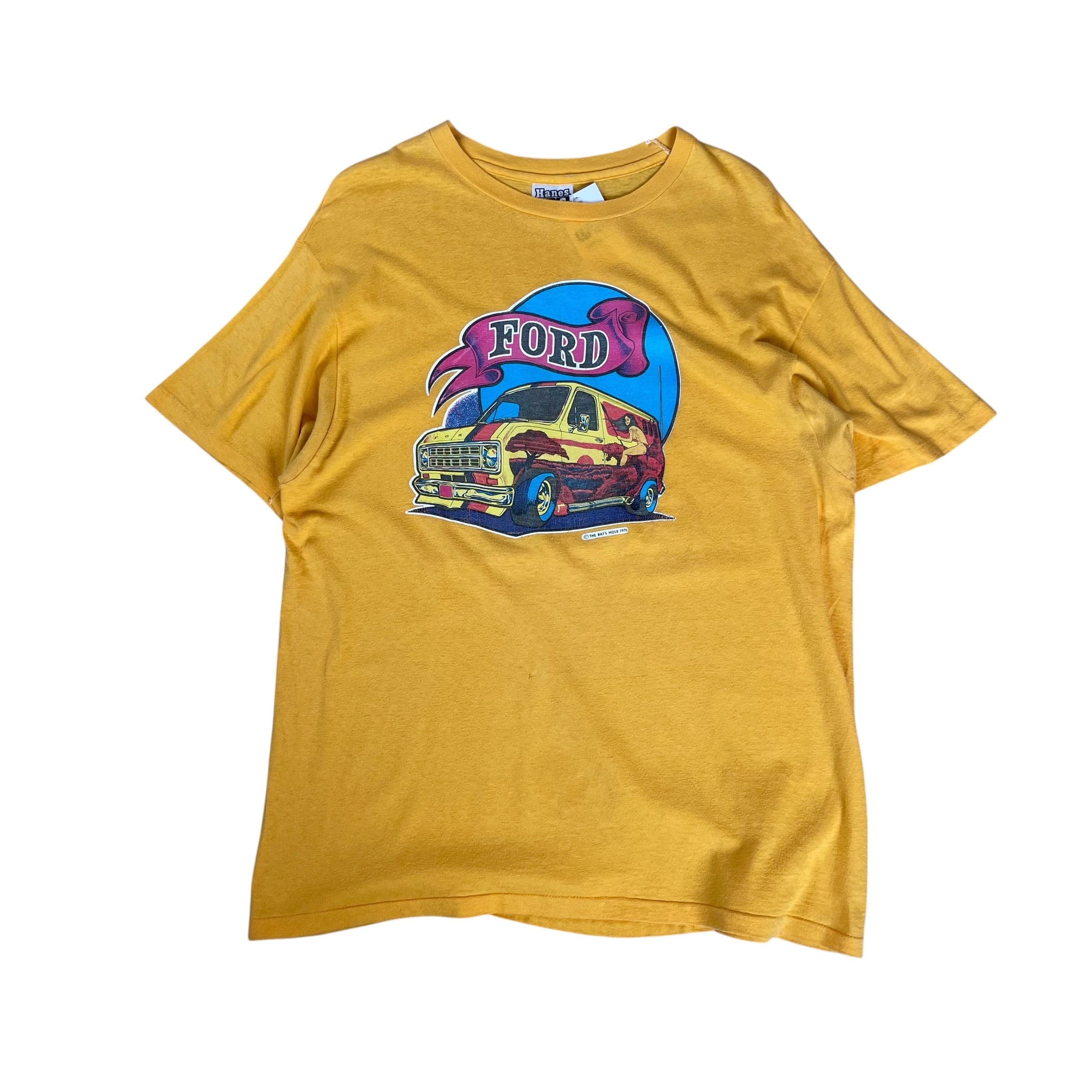 1976s FORD "Econoline Club Wagon" T-shirt