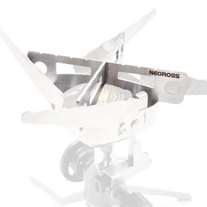【数量限り】NEOROSS(ネオロス) チタン五徳 iwatani イワタニ ジュニアコンパクトバーナー CB-JCB専用 軽量 チタン製 TITANIUM GEAR アウトドア ソロキャンプ 収納ケース付き