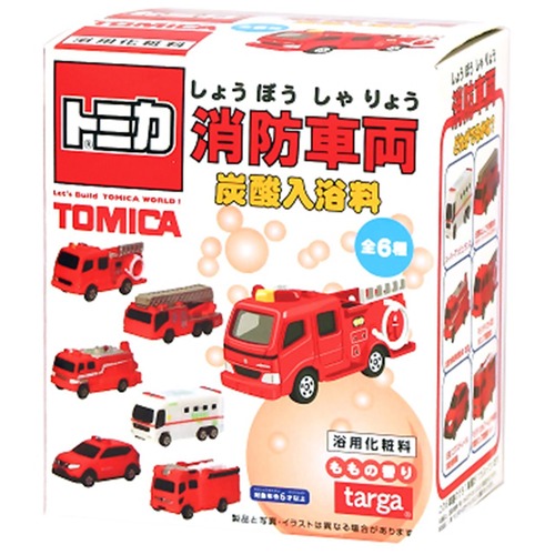 【ロット販売】【12入】トミカ 消防車両 炭酸入浴剤(6701606)