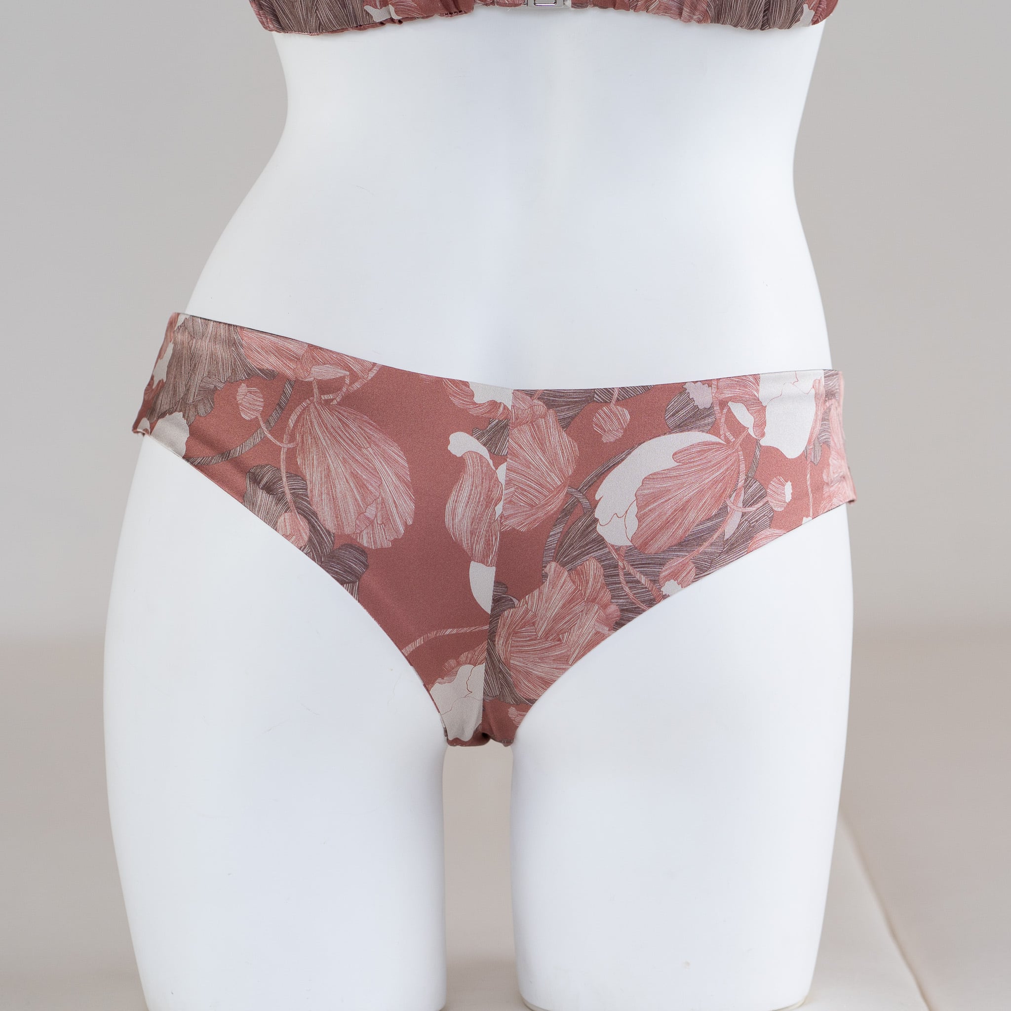 ブラジリアンカットショーツ Mauve print | Basara