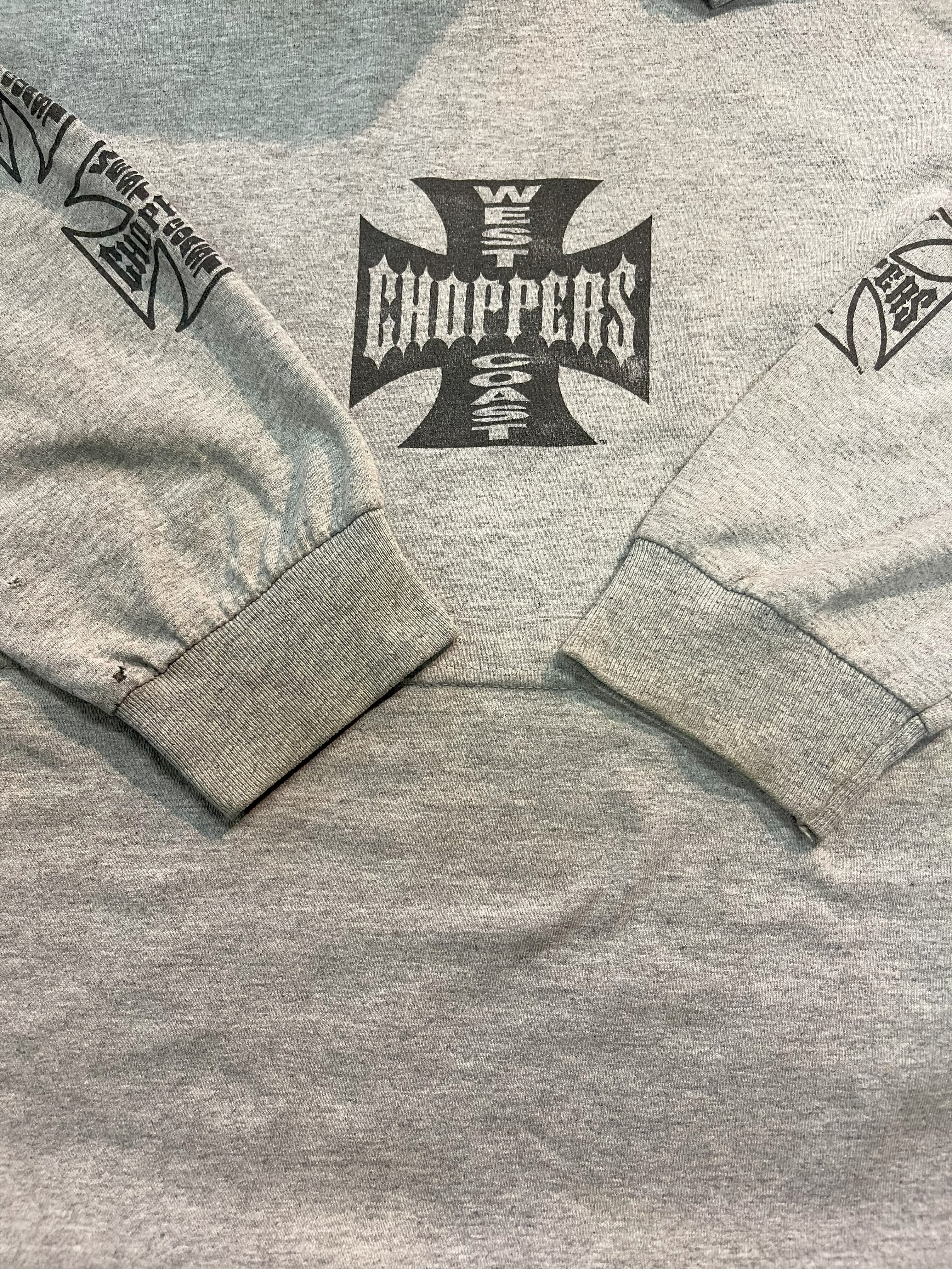 WEST COAST CHOPPERS】ウエストコーストチョッパーズ 両袖ロゴロングT