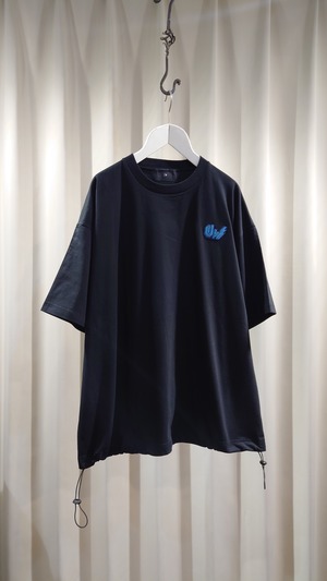 GarageUW EMB CODE PULLOVER BLACK