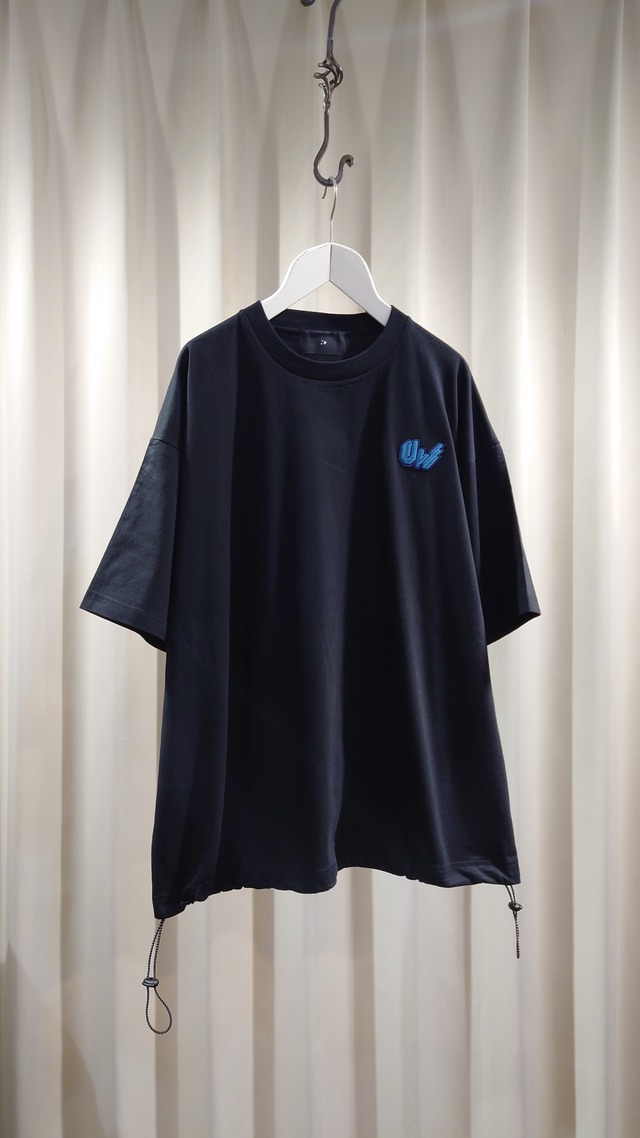 GarageUW EMB CODE PULLOVER BLACK