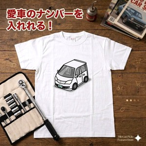 【スズキ ソリオ MA15S】イラスト入りTシャツ 車好き 納車祝い プレゼント グッズ カスタム【送料無料】