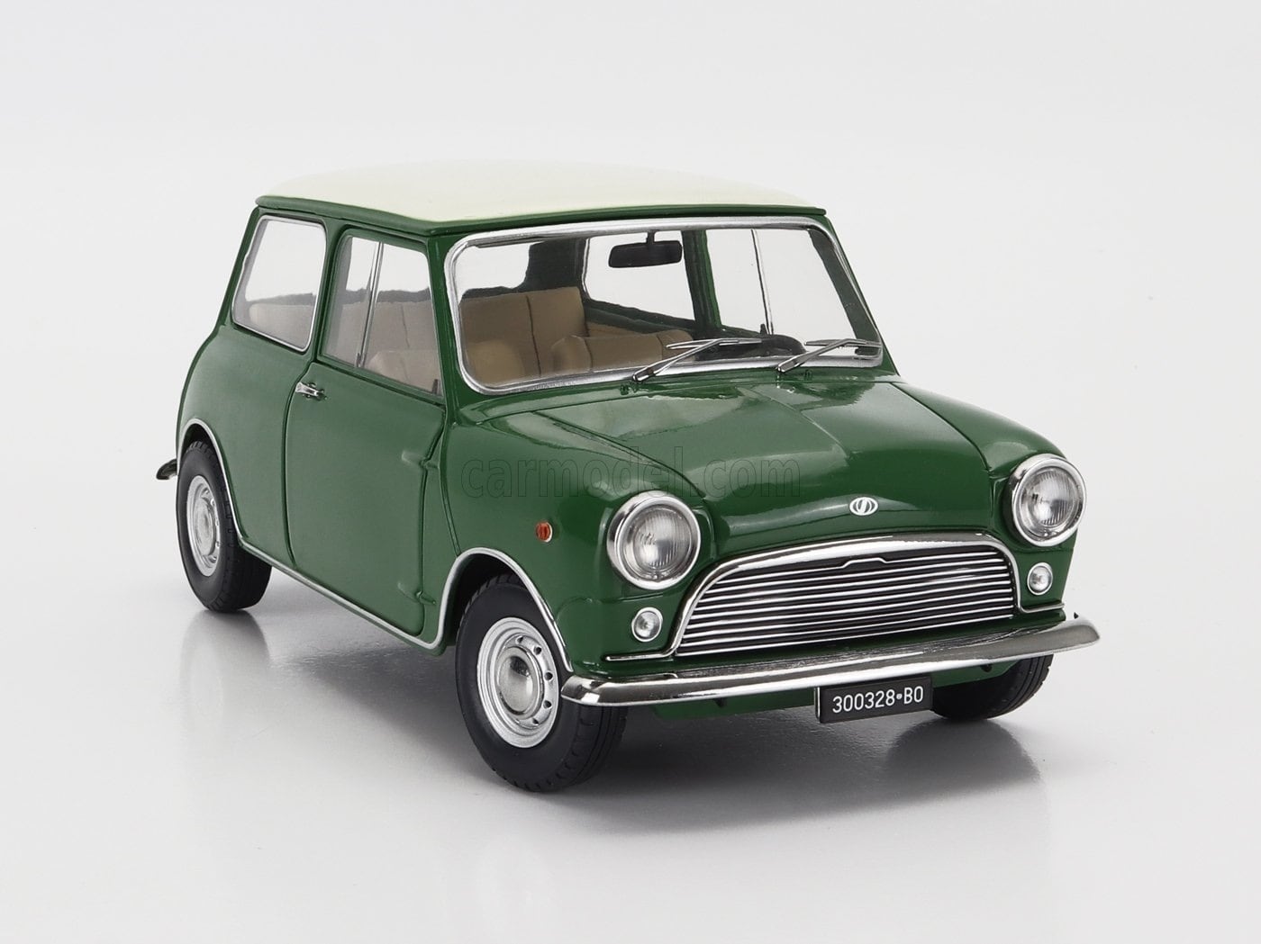 MITICAミニクーパーグリーン White1/18スケール ミニカー 1/18 ミニクーパー MK1 MITICA-DIECAST 1/18 INNOCENTI MINI