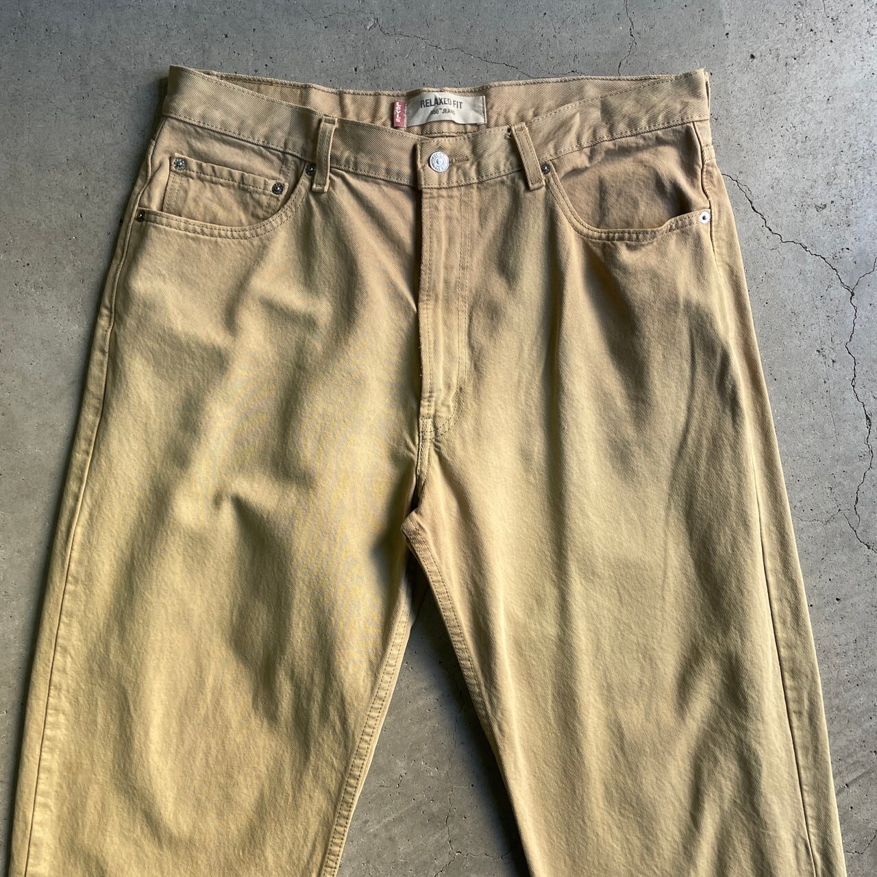 Levi's リーバイス 550 RELAXED FIT テーパード ワイド カラーデニム