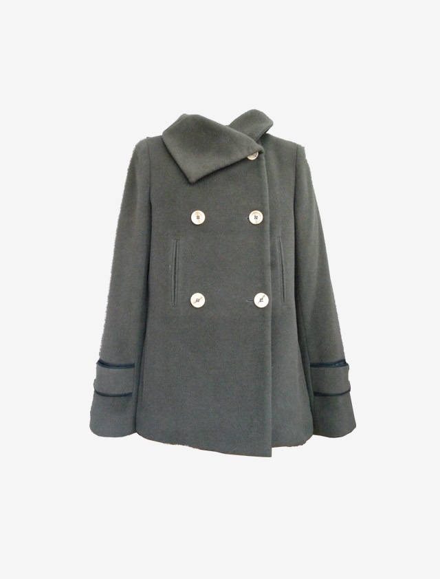 JOSEPH GRAY HALF COAT