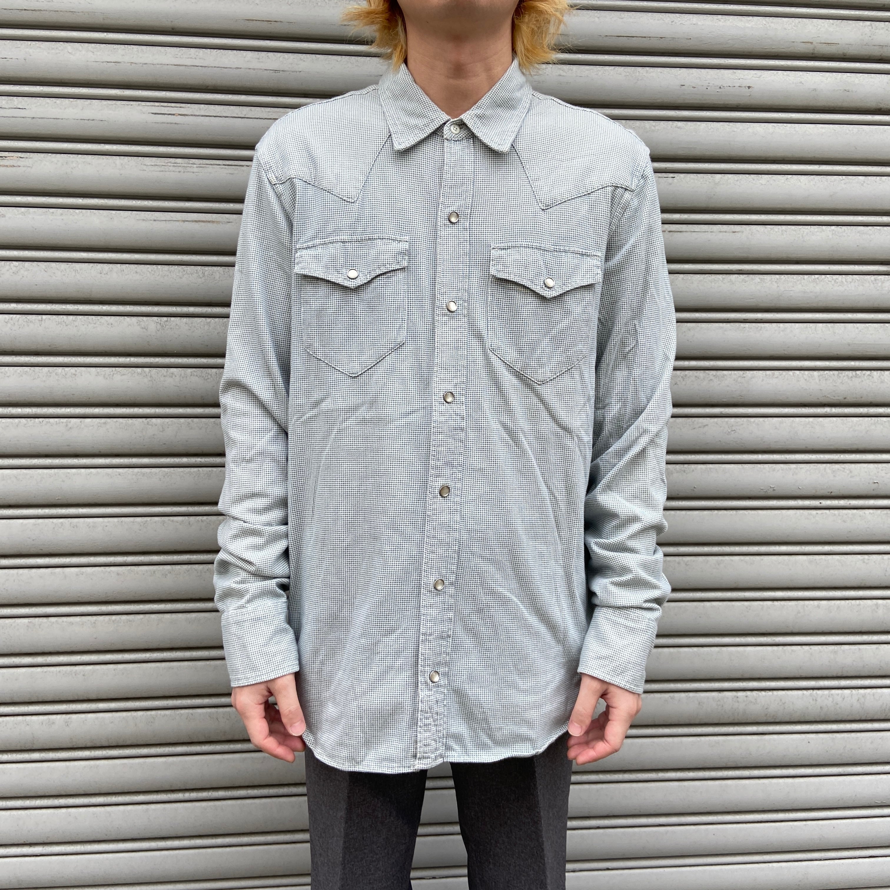 RRL ダブルアールエルNative chambray shirt size S