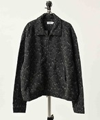 ATELANE Bonded Mesh Drizzler Jacket (GRY) 26A-23090
