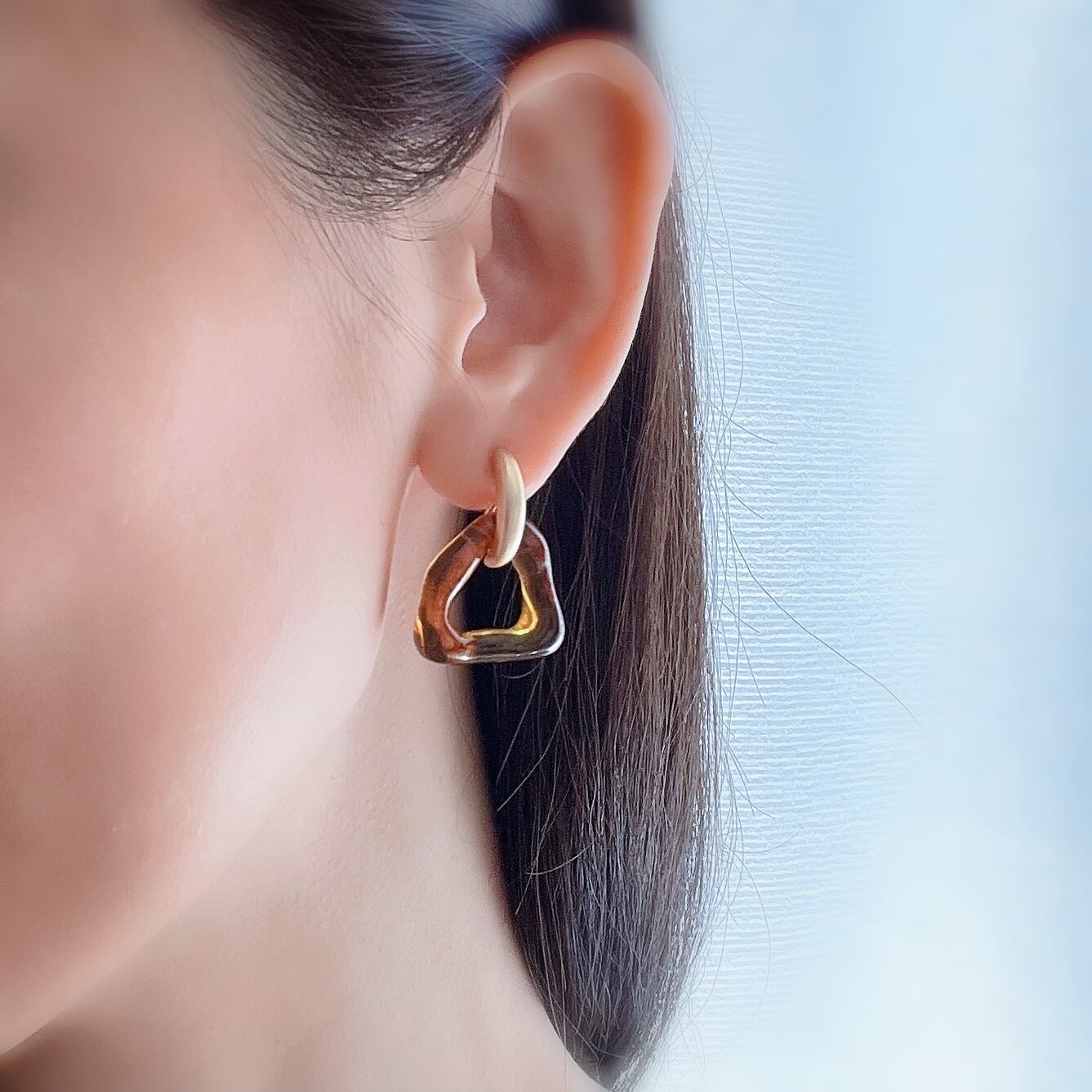 ♡べっ甲ブレスレット♡ピアスのセット ♡べっ甲ブレスレット♡ピアスのセット 【公式通販】