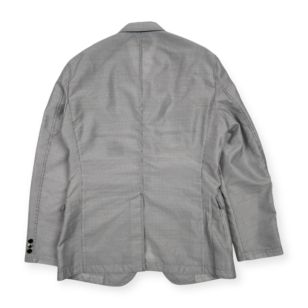 タグ付き 未使用品 23区 HOMME ニジュウサンク オム ストライプ 3B テーラードジャケット サイズ 50 /メンズ/グレー系