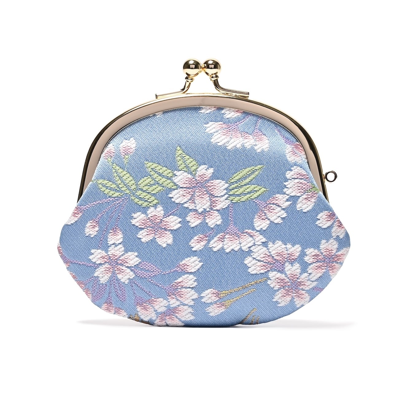 西陣織がま口財布 SAKURA / NWG1 | Tomorrow Fabric