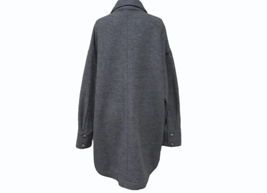 CHROME HEARTS クロムハーツ ROLA ローラ ウール長袖シャツ クロス