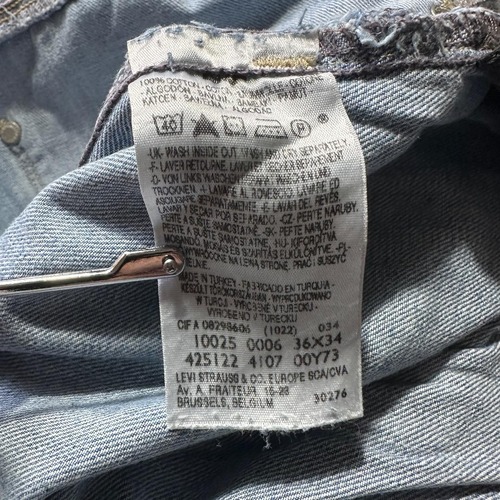 【W36 L34】00s europe levi's engineered 詳細写真8