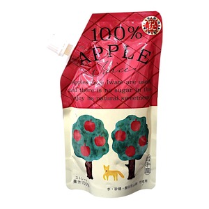 【実のり畑中果樹園】100％アップルジュース（サンふじ）