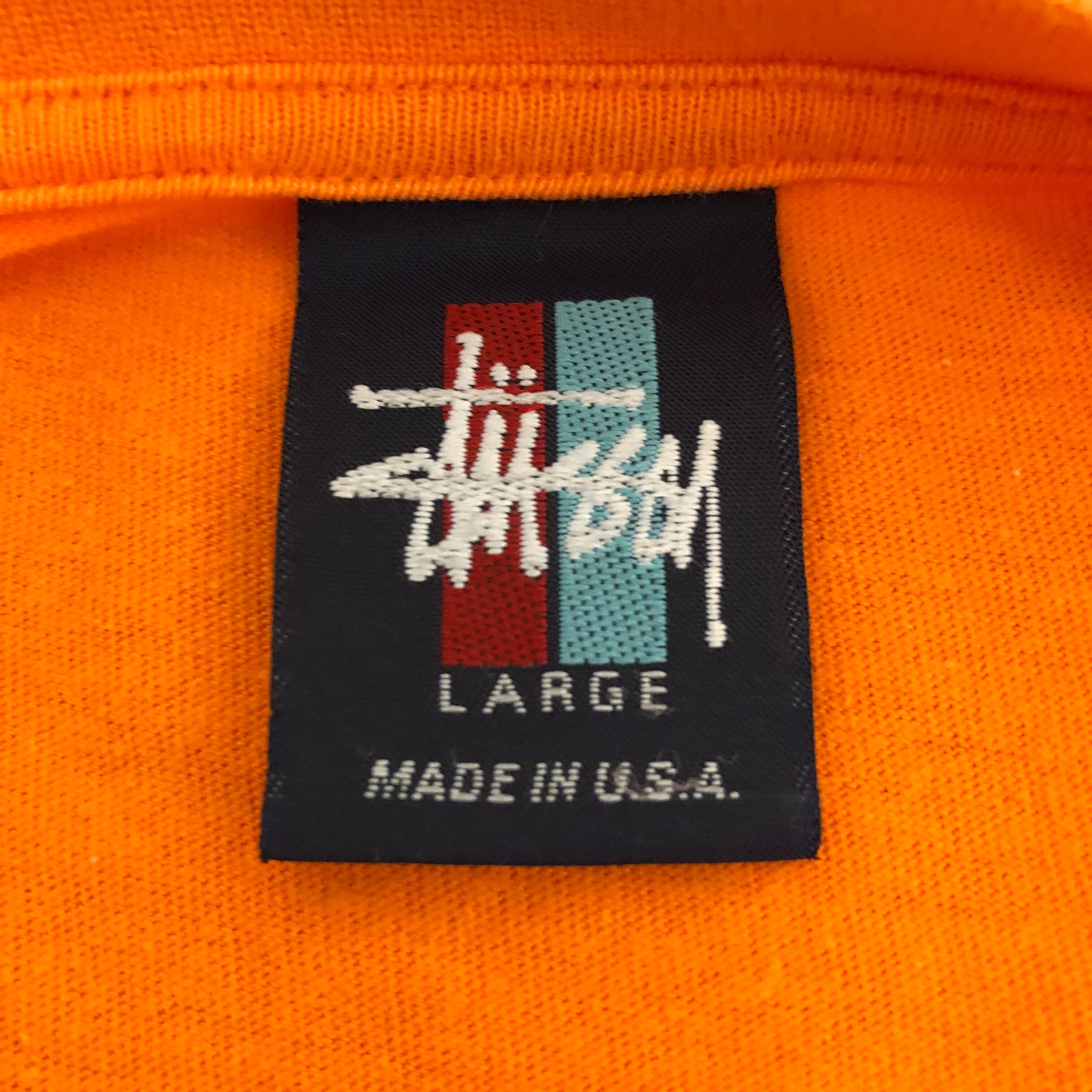 90s old stussy オーバルロゴ Tシャツ オレンジ L | Pay ID 90s old stussy オーバルロゴ Tシャツ オレンジ L | Pay ID