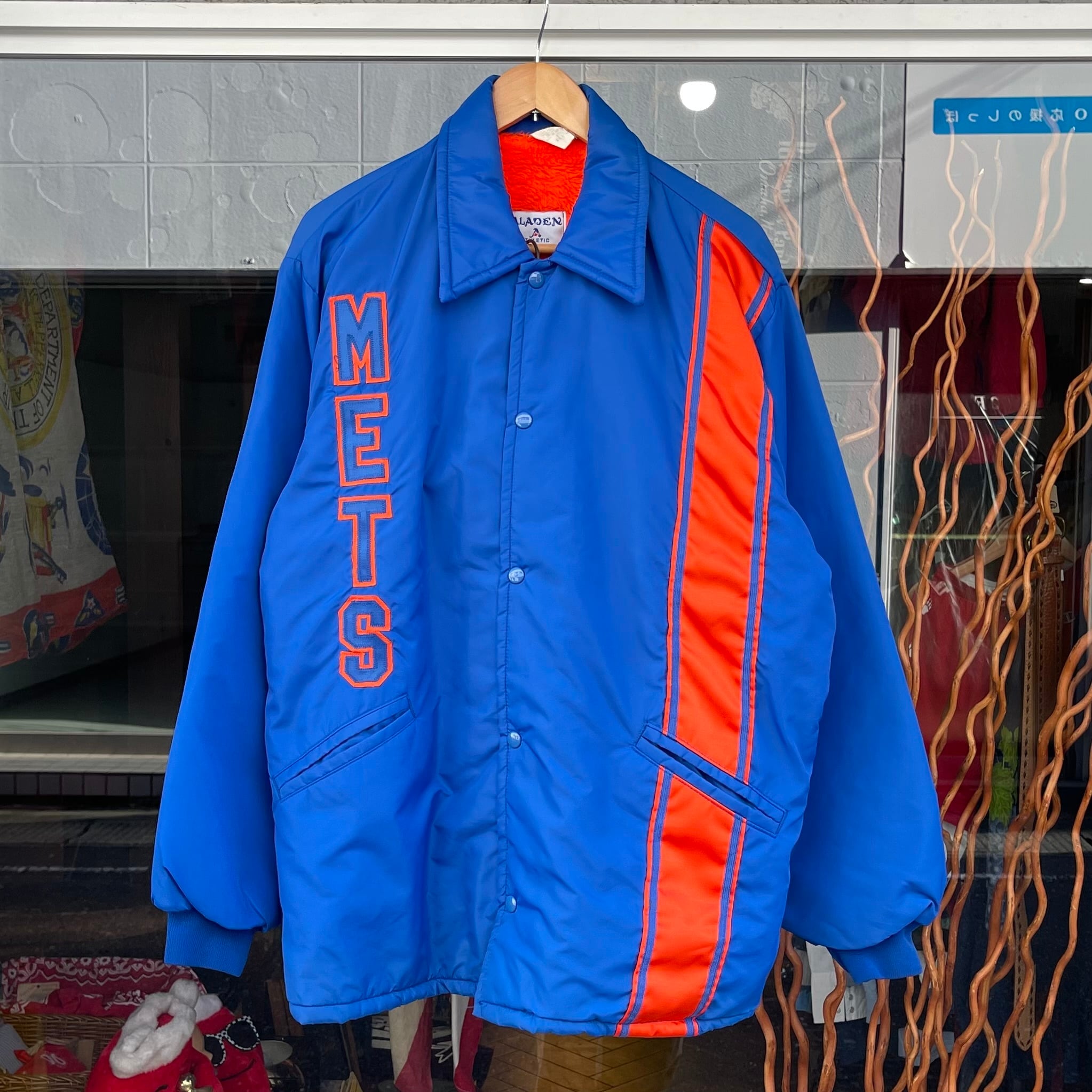 SIZE:XXL】ALADEN MLB・METS ナイロンジャケット | swallows