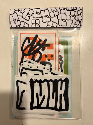 TOKYO ZOMBIE stickers pack