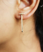 3wayバーピアス/019015
