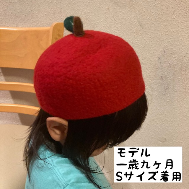 りんご帽子 ミカヅキクロッキー 石垣島てづくり市
