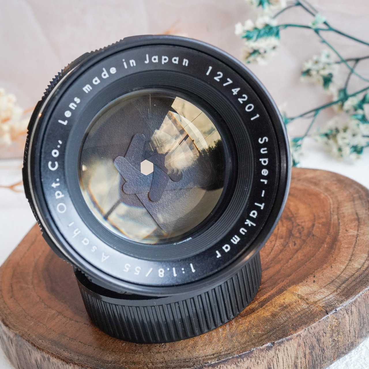【光学良品】 Super Takumar 55mm f1.8 前期型 希少美品